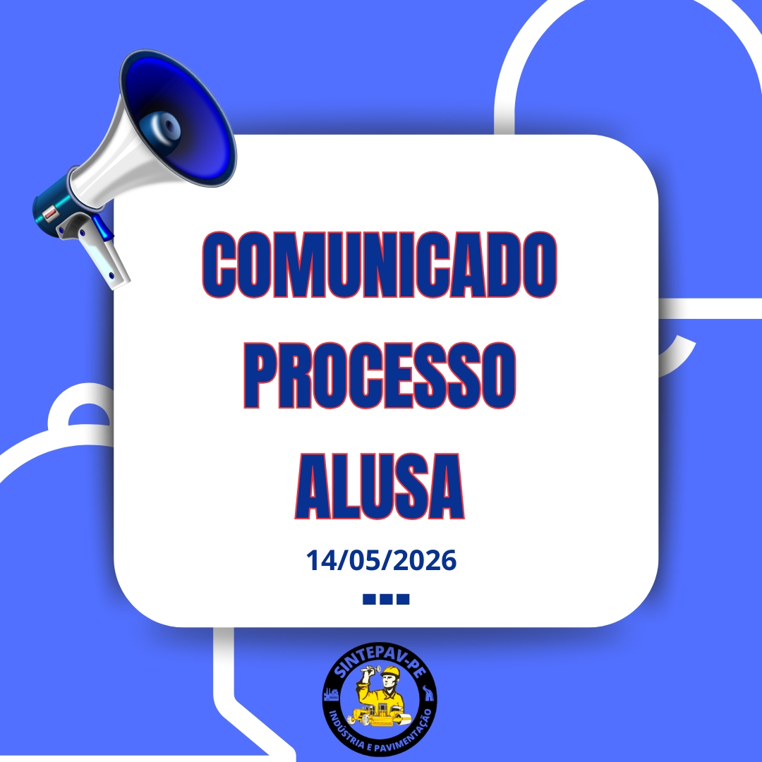 COMUNICADO PROCESSO ALUSA – 14/05/2026