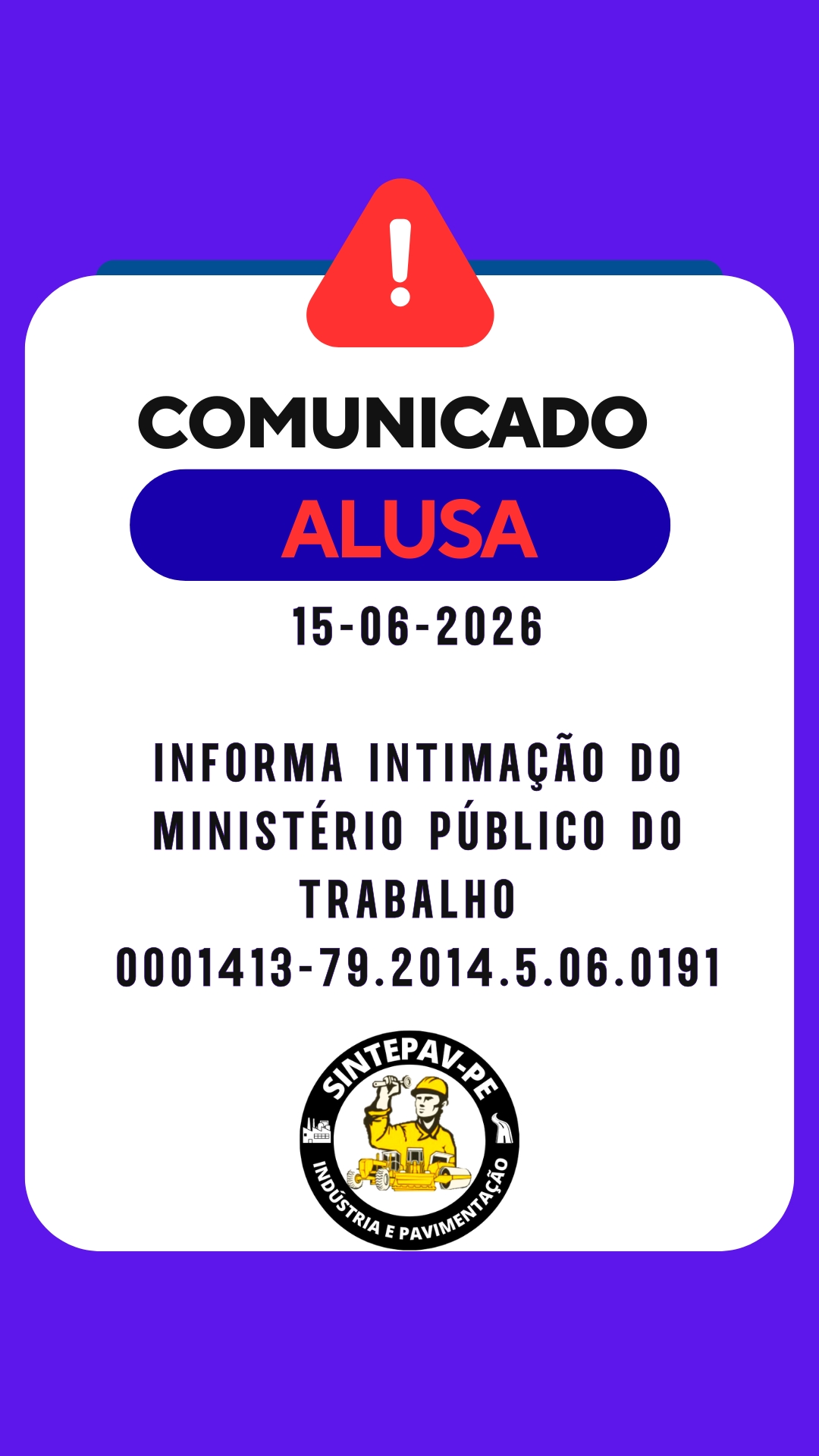 COMUNICADO ALUSA 15-06-2026