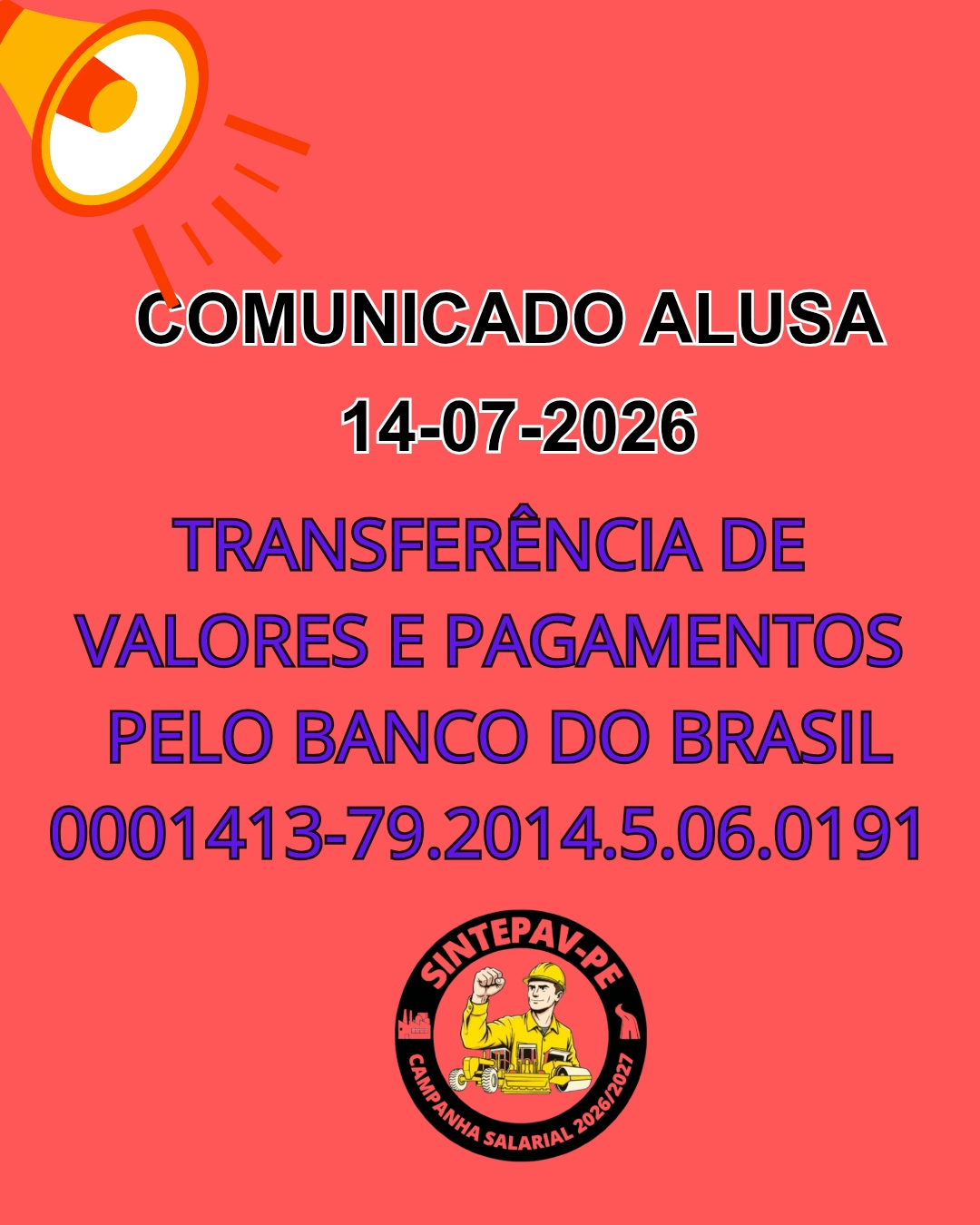 COMUNICADO ALUSA 14-07-2026
