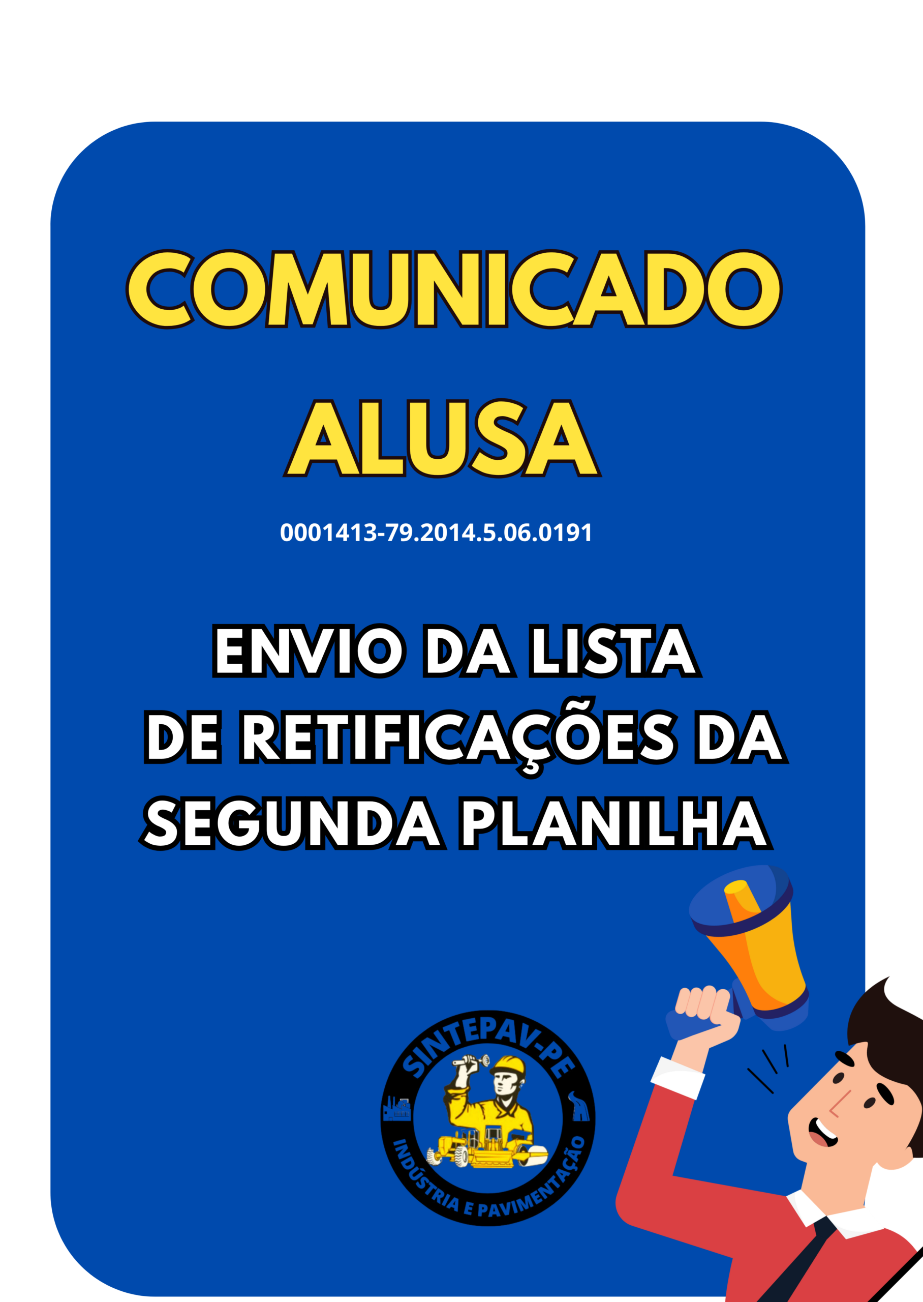 COMUNICADO ALUSA 20-10-2026